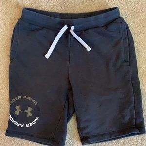 Boys Black Under Armor Shorts